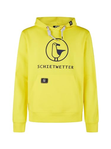 SCHIETWETTER Herren Hoodie Michael, Kapuzenpullover, Sweater, Kapuzenhoodie, Sweatshirt, warm, kuschelig, gemütlich Yellow/Navy 3XL von SCHIETWETTER