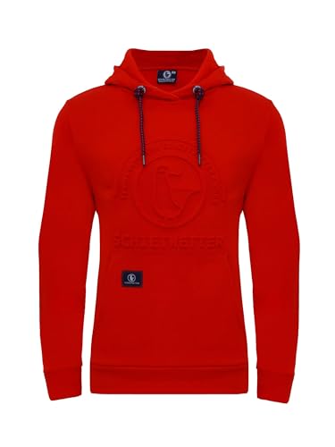 SCHIETWETTER Herren Hoodie Takelage Tjark, Kapuzenpullover, Sweatshirt, Sweater, Langarm, Longsleeve red XL von SCHIETWETTER