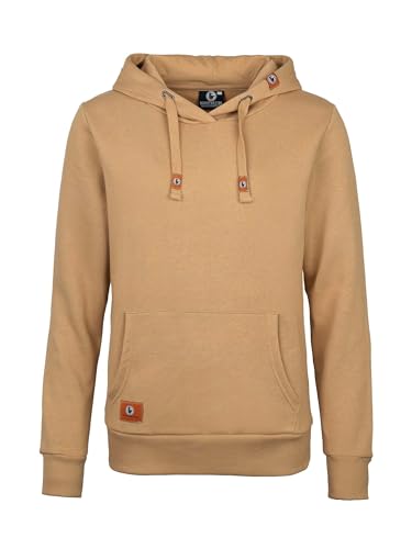 SCHIETWETTER Herren Hoodie Unifarben, Sweatshirt, Kapuzenpullover, Sweater, Pullover, warm, kuschelig und gemütlich Coffee L von SCHIETWETTER