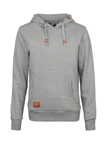 SCHIETWETTER Herren Hoodie Unifarben, Sweatshirt, Kapuzenpullover, Sweater, Pullover, warm, kuschelig und gemütlich Grey L von SCHIETWETTER