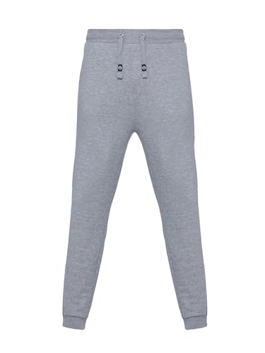 SCHIETWETTER Herren Jogginghose Hugo, Relaxhose, Homewear, Sporthose, Freizeithose l-Grey-Melange 4XL von SCHIETWETTER