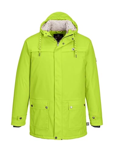 SCHIETWETTER Herren Regenjacke Dampfwalze Daniel, Friesennerz, Winterjacke, Regenmantel, Regenparka, gefüttert, wasserdicht, Winddicht, verschweißte Nähte von SCHIETWETTER