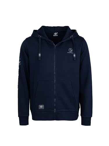 SCHIETWETTER Herren Sweatjacke Lars, Kapuzenjacke, Hoodie-Jacke, Sweater, Sweatshirt, Hoodie warm und gemütlich navy XL von SCHIETWETTER