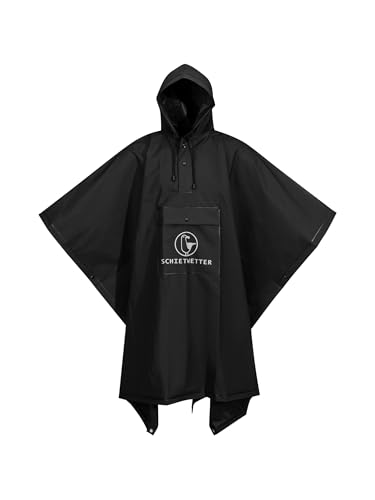 SCHIETWETTER Herren Unisex Regenponcho Schauerregen Eva, Regenjacke, Funktionsjacke, Fahrradbekleidung, wasserdicht, mit Kapuze SCHIETWETTER Herren Unisex Regenponcho Schauerregen Eva, Regenjacke, Funktionsjacke, Fahrradbekleidung, wasserdicht, mit Kapuze von SCHIETWETTER