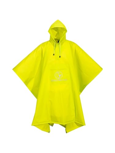 SCHIETWETTER Herren Unisex Regenponcho Schauerregen Eva, Regenjacke, Funktionsjacke, Fahrradbekleidung, wasserdicht, mit Kapuze von SCHIETWETTER