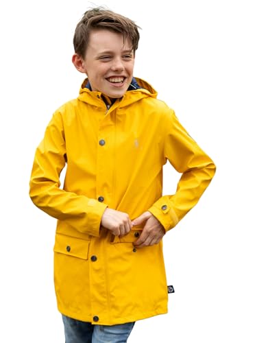 SCHIETWETTER Jungs Regenjacke Augenklappe Paxton, Friesennerz, verschweißte Nähte von SCHIETWETTER