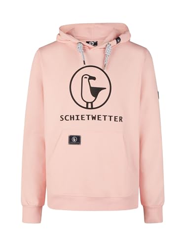 SCHIETWETTER Herren Hoodie Michael, Kapuzenpullover, Sweater, Kapuzenhoodie, Sweatshirt, warm, kuschelig, gemütlich beige/Black 3XL von SCHIETWETTER