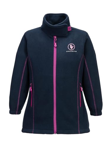 SCHIETWETTER Mädchen Kinder Fleecejacke Carla, kuschelig, warm navy 116 von SCHIETWETTER