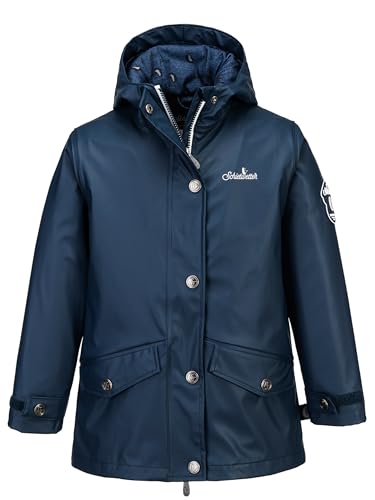 SCHIETWETTER Mädchen Kinder Regenjacke Teufelshaar Elli, Friesennerz, Funktionsjacke, Übergangsjacke, Outdoorjacke, verschweißte Nähte von SCHIETWETTER