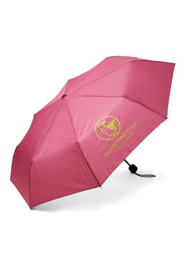 SCHIETWETTER all year round, Hardware Taschenschirm Möwe, Schirm, Regenschirm, Knirps, Regenschutz, wasserabweisend, klein & praktisch pink OS von SCHIETWETTER