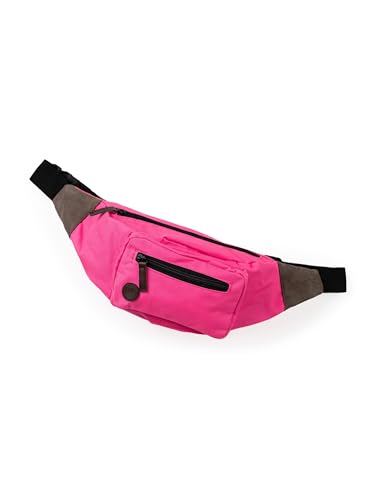 SCHIETWETTER Unisex, Herren Bauchtasche Min Lütten, Gürteltasche, Hüfttasche, Hipbag, Crossbag funktional, weich & stabil pink OS von SCHIETWETTER