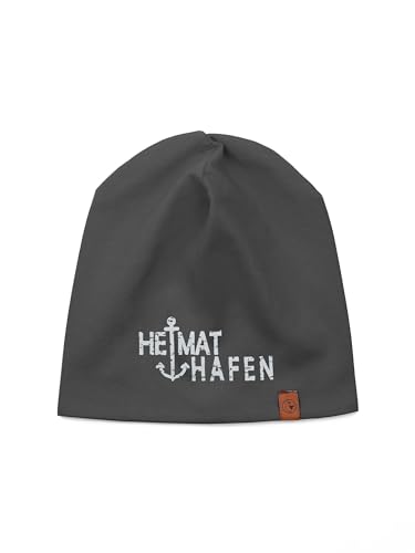SCHIETWETTER Unisex Erw. Erwachsenen Beanie Heimathafen, Unisex, für Männer und Frauen, Wendemütze, 95% Baumwolle, Elastisch von SCHIETWETTER
