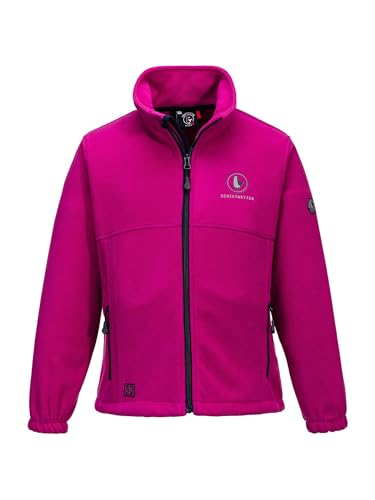 SCHIETWETTER Unisex Kinder Fleecejacke Carl, Übergangsjacke, Kurze Fleecejacke, Strick Fleecejacke, meliert, windabweisend von SCHIETWETTER