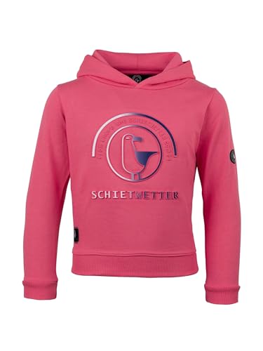 SCHIETWETTER Unisex Kinder Hoodie Toni, Kapuzenpullover mit 3D-Druck, Sweater geprägtes Logo rapsberry 152 SCHIETWETTER Unisex Kinder Hoodie Toni, Kapuzenpullover mit 3D-Druck, Sweater geprägtes Logo rapsberry 152 von SCHIETWETTER