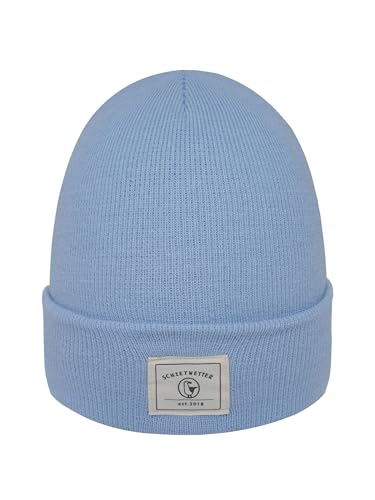 SCHIETWETTER Accessoire Beanie Mütze Möwe, Strickmütze, mehrere Farben, Mütze warm & modisch hellblau OS von SCHIETWETTER