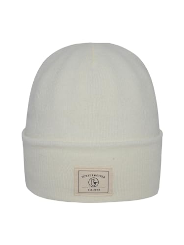 SCHIETWETTER Accessoire Beanie Mütze Möwe, Strickmütze, mehrere Farben, Mütze warm & modisch Offwhite OS von SCHIETWETTER