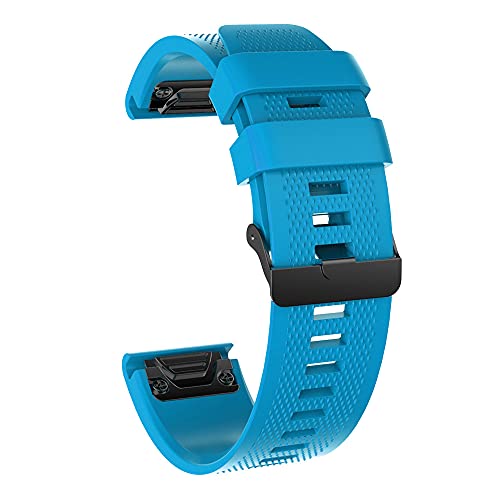 SCHIK 26 22 mm Silikon-Uhrenarmband für Garmin Fenix 7X Fenix 7 Fenix 6X 5X 3 3HR Descent MK1 Fenix 6 5 935 945 MARQ Wirstband Straps, 22 mm, Achat von SCHIK