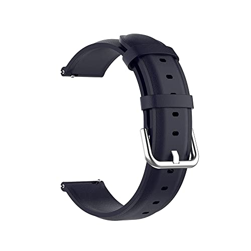 SCHIK Armband für Garmin Vivoactive 4 3 Music Armband für Garmin Zubehör Venu SQ / 2 Plus, echtes Leder, 22 mm, Achat von SCHIK