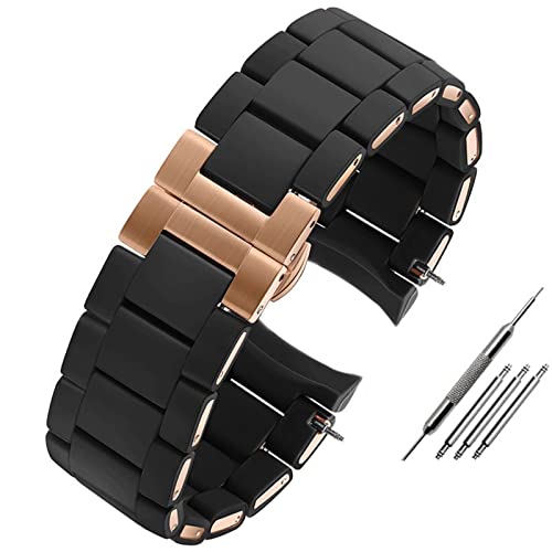 SCHIK Silikon-Gummi-Uhrenarmband für AR5890, AR5889, AR5858, AR5920, AR5868, AR8023, Herren, 23 mm, Damen, 20 mm, Stahl in Gummi, 20 mm, Achat SCHIK Silikon-Gummi-Uhrenarmband für AR5890, AR5889, AR5858, AR5920, AR5868, AR8023, Herren, 23 mm, Damen, 20 mm, Stahl in Gummi, 20 mm, Achat von SCHIK