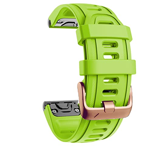 SCHIK Uhrenarmband für Garmin Fenix 7S, 6S, 6S Pro, weiches Silikon, 20 mm, Ersatz-Damenarmband für Fenix 5S/5S Plus/D2 Delta S Smartwatch, For Fenix 5S Plus, Achat von SCHIK