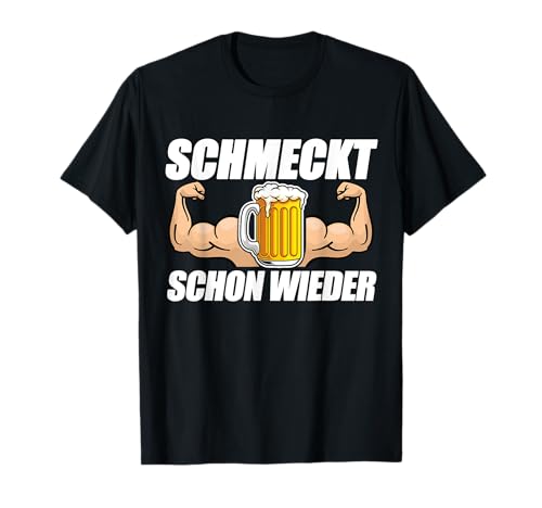 Herren SCHMECKT SCHON WIEDER Retro Party Malle Saufen Lustiges T-Shirt von SCHMECKT SCHON WIEDER - Retro Nightlife Festival