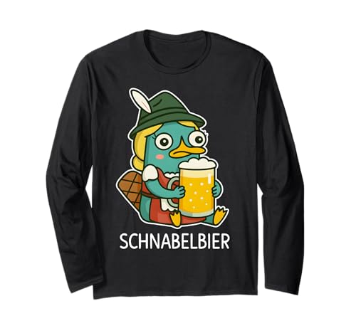 SCHNABELBIER Dirndl Lecker Bierchen Wiesn Bayern Oktoberfest Langarmshirt SCHNABELBIER Dirndl Lecker Bierchen Wiesn Bayern Oktoberfest Langarmshirt von SCHNABELBIER - DIRNDL EDITION Schnabeltier Bier