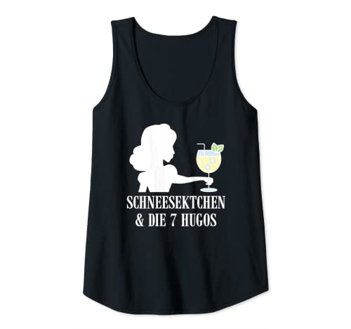 Damen SCHNEESEKTCHEN UND DIE 7 HUGOS. AM PM Cocktail Spritz Fun Tank Top von SCHNEESEKTCHEN UND DIE 7 HUGOS - JGA PARTY GIRLS