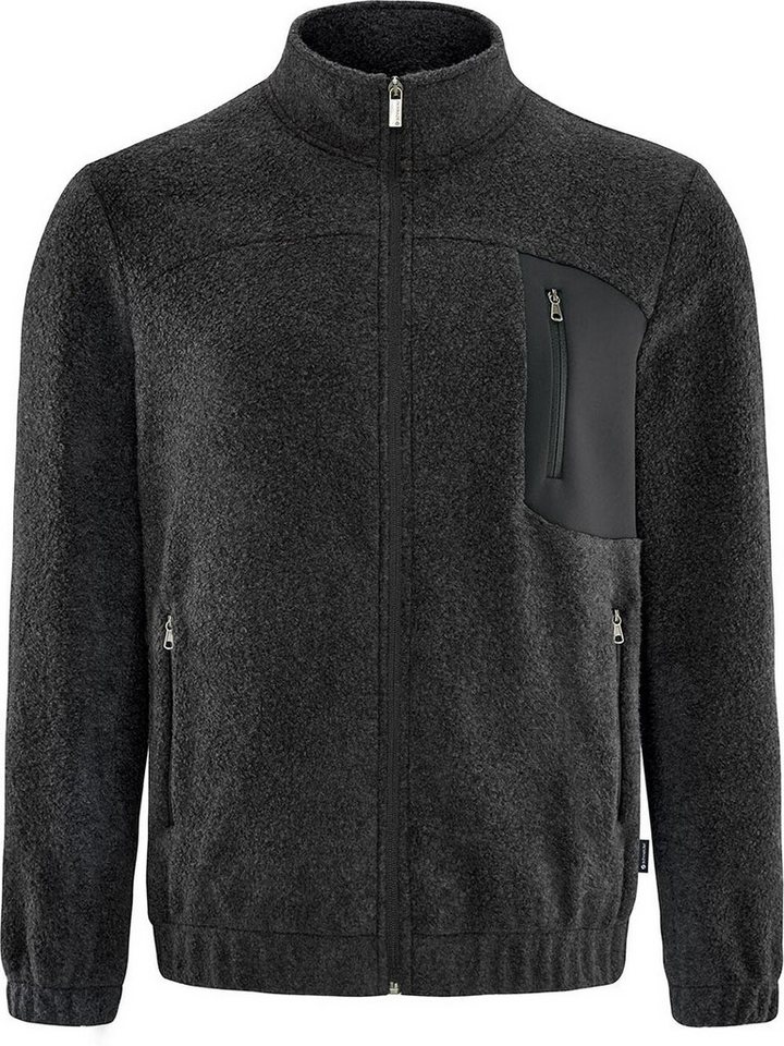 SCHNEIDER Sportswear Fleecejacke LORISM-JACKE Herren Jacke dunkelgrau-meliert von SCHNEIDER Sportswear