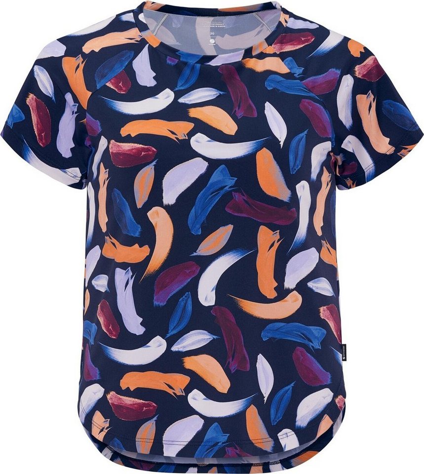 SCHNEIDER Sportswear Funktionsshirt FRANNYW-SHIRT dunkelblau/violetink von SCHNEIDER Sportswear