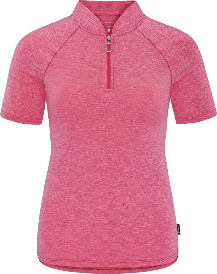 SCHNEIDER Sportswear Kurzarmshirt LENYAW-POLO HIBISCUS-MELIERT von SCHNEIDER Sportswear