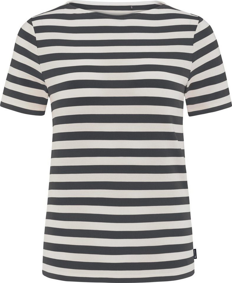 SCHNEIDER Sportswear Kurzarmshirt SYLVIW-SHIRT PEARLYGREY/OFF-WHITE von SCHNEIDER Sportswear