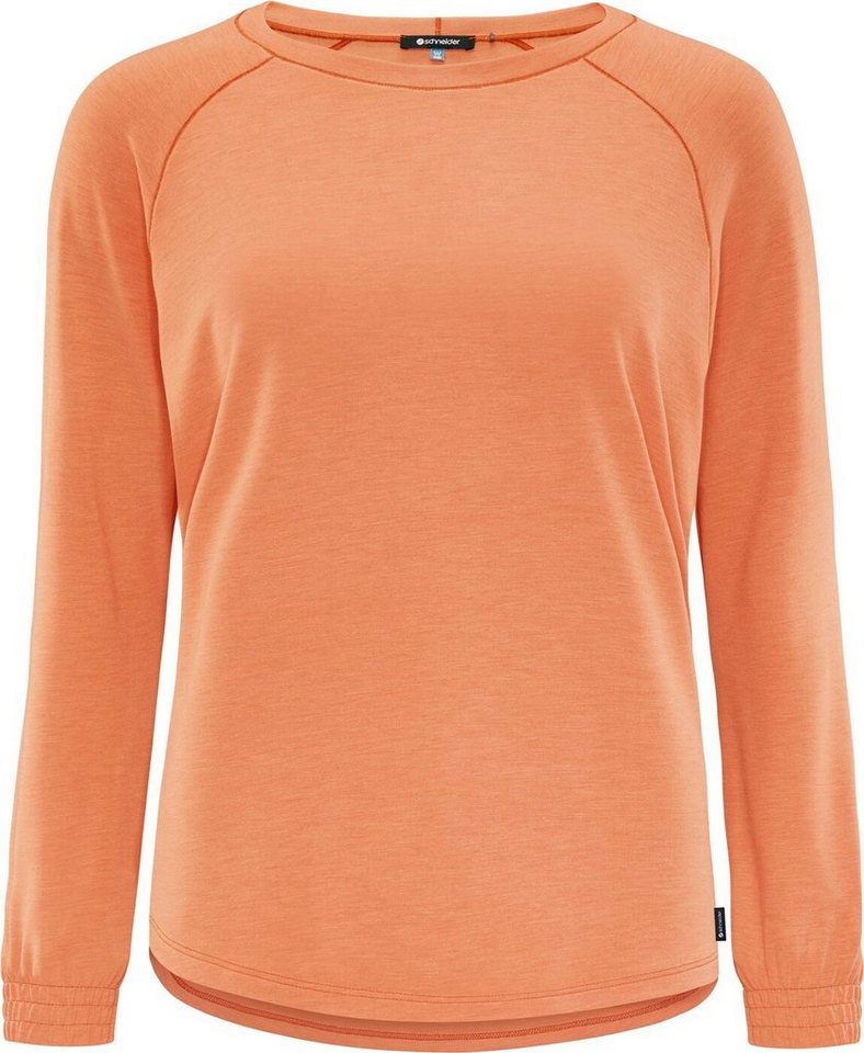 SCHNEIDER Sportswear Sweatshirt ENISSAW-SWEATSHIRT SUNDIAL-MELIERT von SCHNEIDER Sportswear