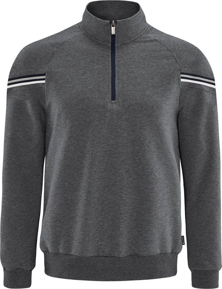 SCHNEIDER Sportswear Sweatshirt GARTHM-SWEATSHIRT GRAU-MELIERT von SCHNEIDER Sportswear
