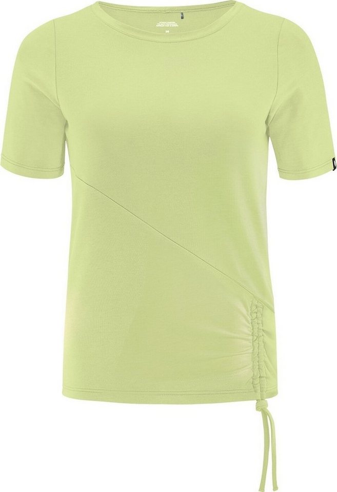 SCHNEIDER Sportswear T-Shirt HANNAW Damen Yoga-Shirt lemon grün -meliert von SCHNEIDER Sportswear