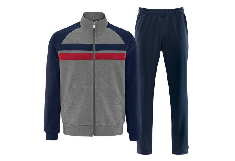 SCHNEIDER Sportswear Trainingsanzug Anzug Wallace stahl melange von SCHNEIDER Sportswear