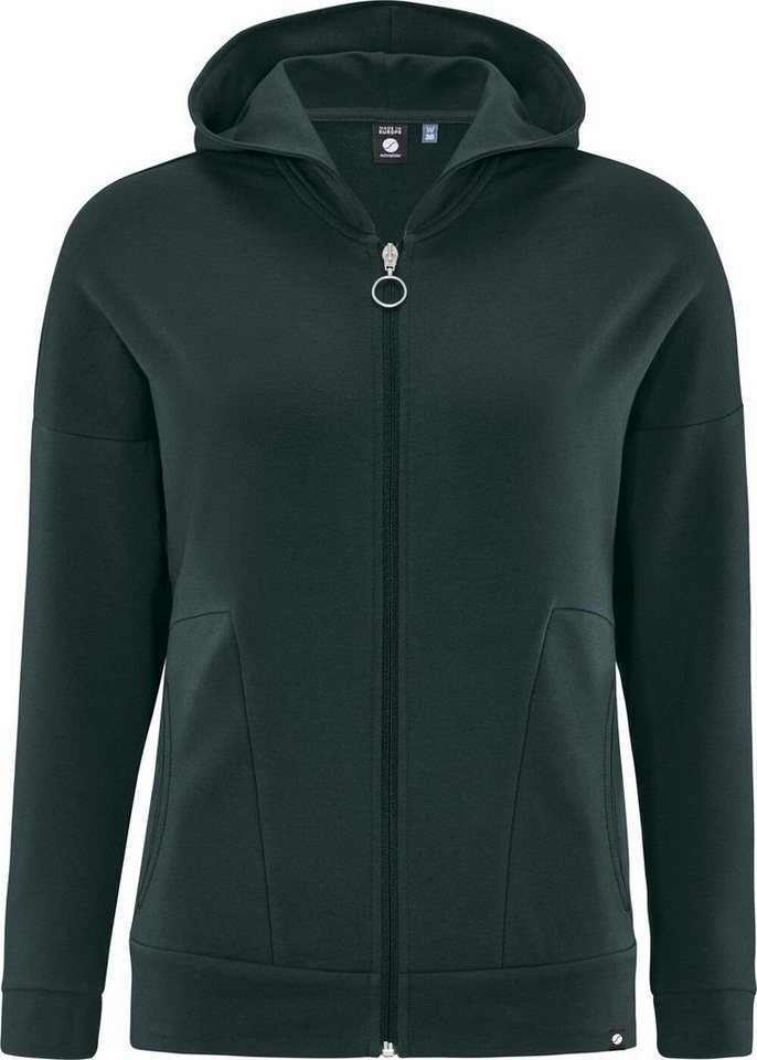 SCHNEIDER Sportswear Trainingsjacke KEANAW Damen Sport-Hoodie dunkelgrün von SCHNEIDER Sportswear