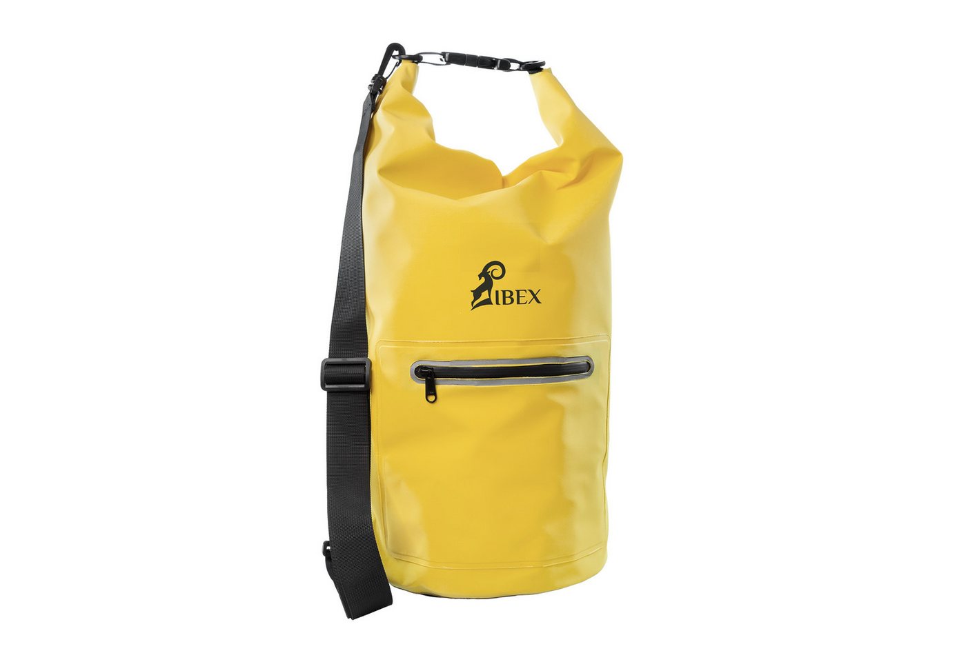 SCHNORR Rucksack Drybag 10 Liter Gelb Tasche Seesack Packsack Wasserdicht Rollbeutel von SCHNORR