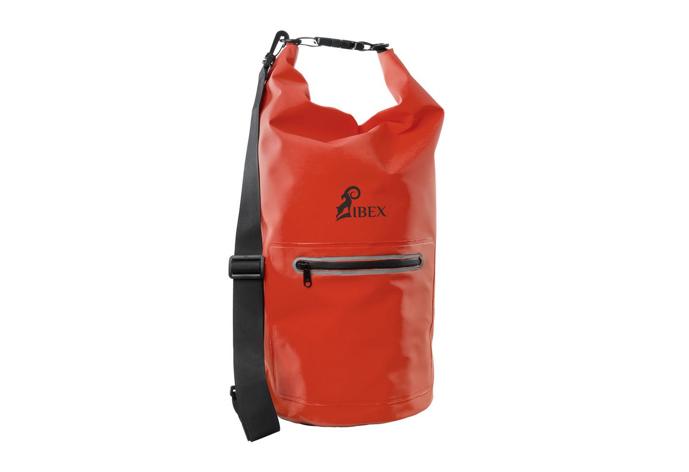 SCHNORR Rucksack Drybag 10 Liter Rot Tasche Seesack Packsack Wasserdicht Rollbeutel von SCHNORR