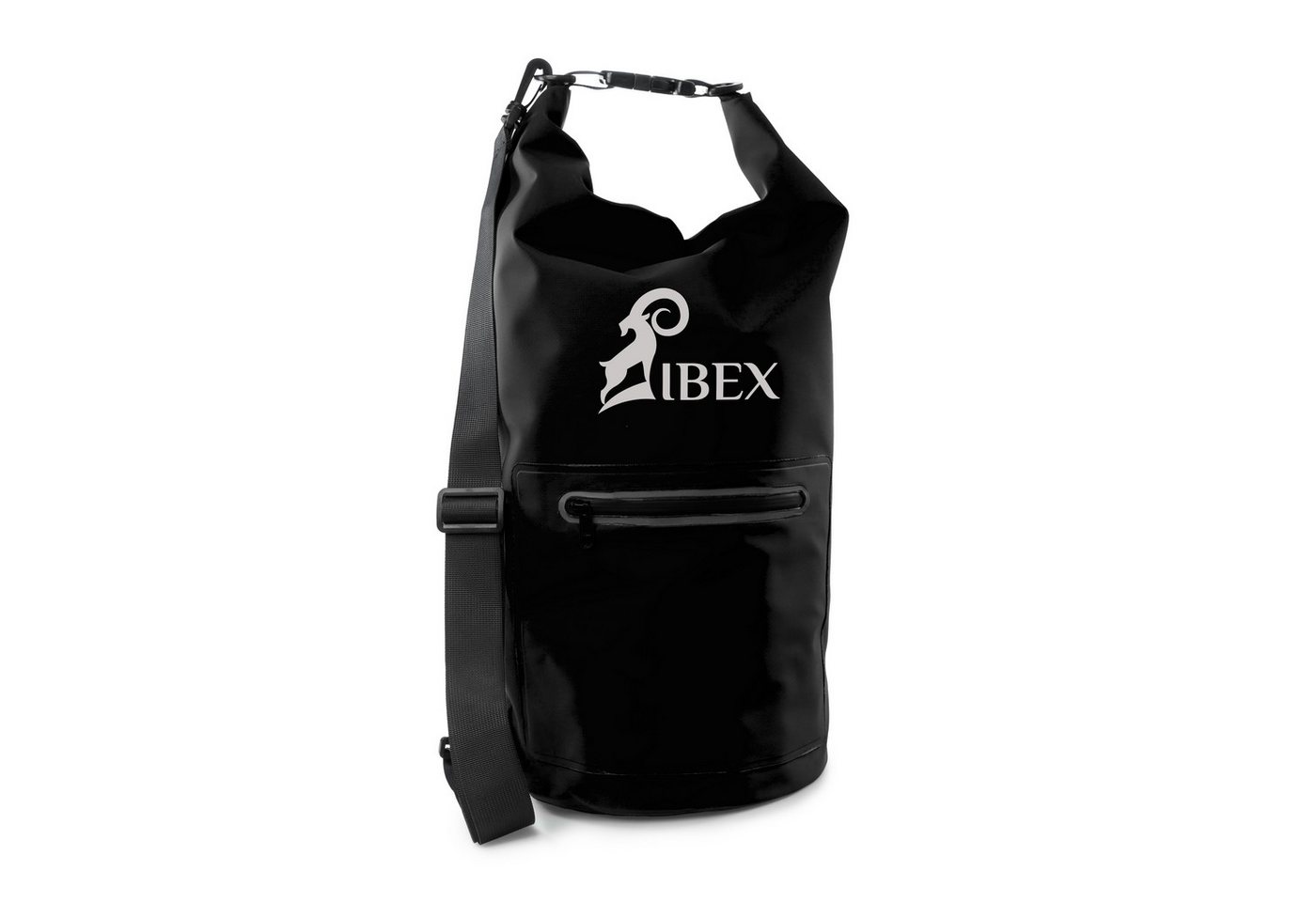 SCHNORR Rucksack Drybag 20 Liter Schwarz Tasche Seesack Packsack Wasserdicht Rollbeutel von SCHNORR