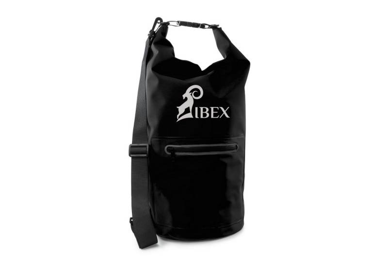 SCHNORR Rucksack Drybag 20 Liter Schwarz Tasche Seesack Packsack Wasserdicht Rollbeutel von SCHNORR