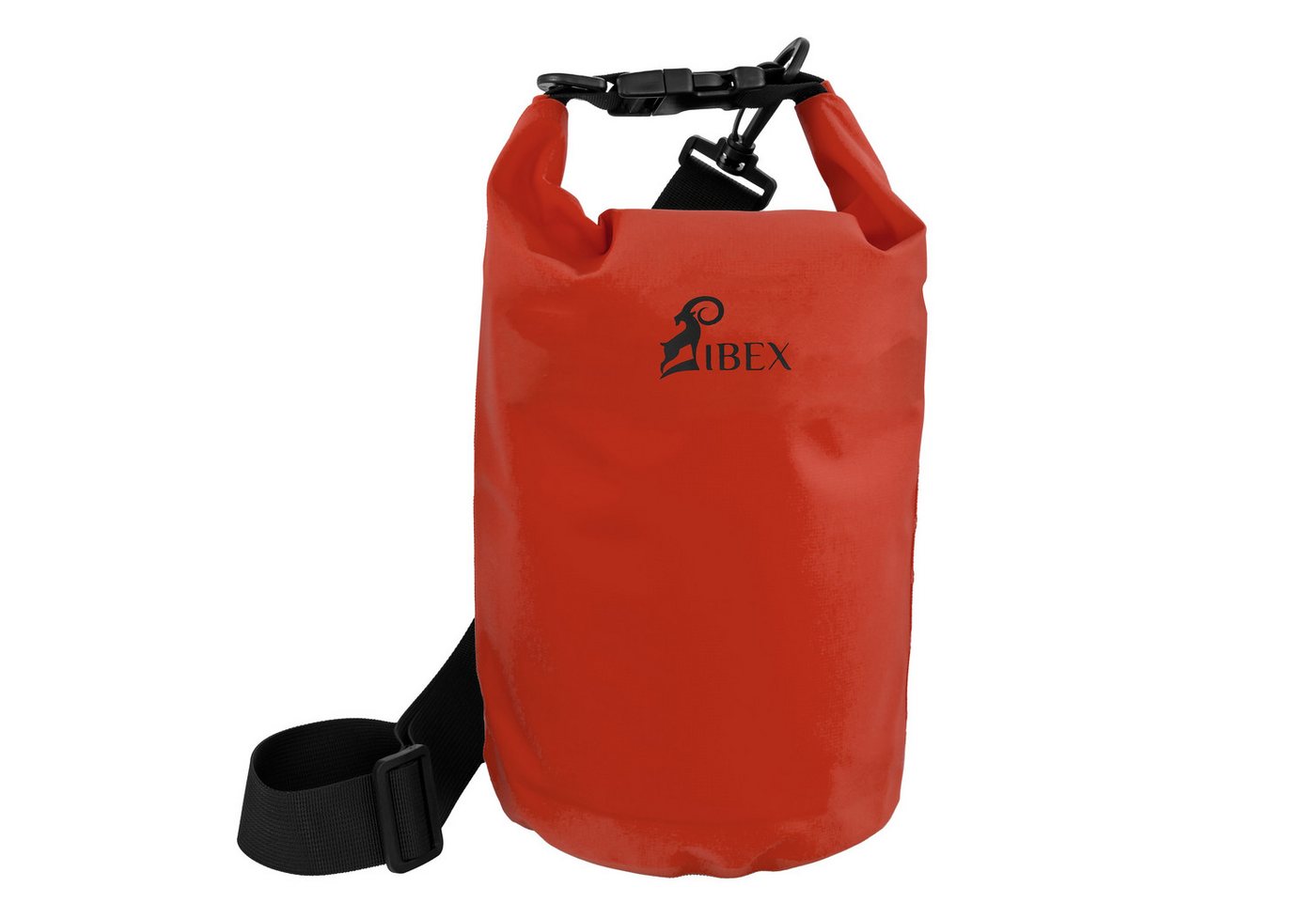 SCHNORR Rucksack Drybag 5 Liter rot Tasche Seesack Packsack Wasserdicht Rollbeutel von SCHNORR