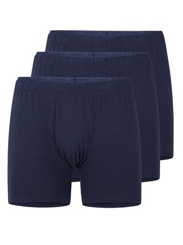 SCHÖLLER 3er Pack Herren Pants Baumwolle-Elasthan 10312-42-313 Gr. XL in Navy-Blue von SCHÖLLER