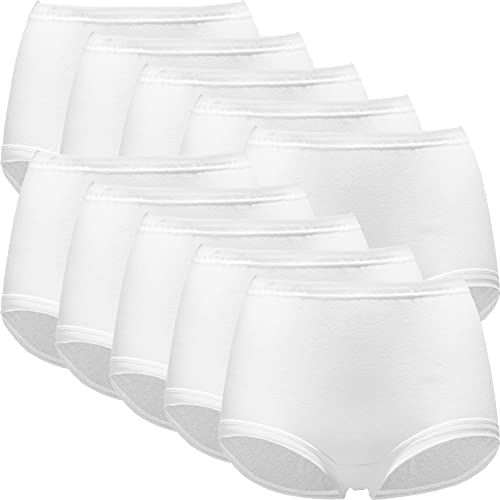 SCHÖLLER Damen-Taillenslip 10er-Pack weiß Größe 46 von SCHÖLLER