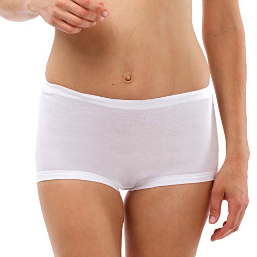 SCHÖLLER Damen Taillenslip I 3er Pack I Maxislip 51010-44-015 I Größe 38 I Farbe Weiß von SCHÖLLER