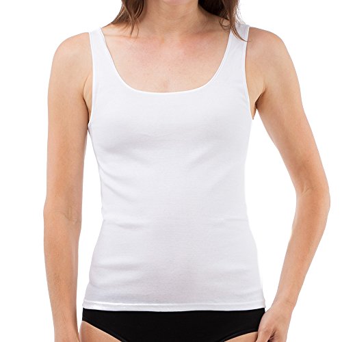 Schöller Damen Achselhemd 3er Pack - 51140-44-500 - Größe 38 - Farbe Weiß von SCHÖLLER