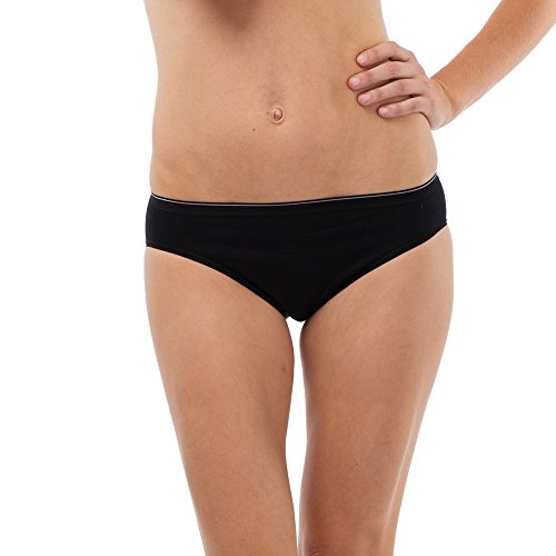 Schöller Damen Bikinislip Sportiv 3er Pack Größe 48, Farbe schwarz von SCHÖLLER