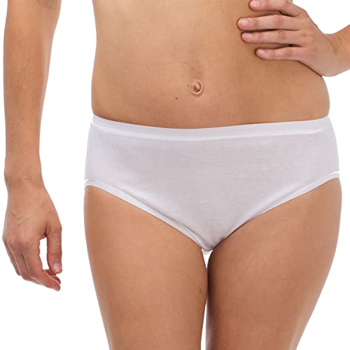 Schöller Damen Hüftslip 3er Pack Größe 38, Farbe weiß von SCHÖLLER