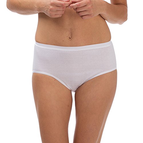 Schöller Damen Taillenslip 3er Pack Größe 42, Farbe weiß von SCHÖLLER