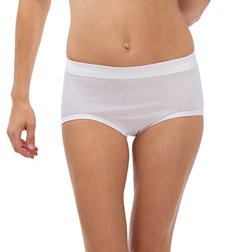 Schöller Damen Taillenslip 5er Pack - 51070-41-015 - Größe 50 - Farbe Weiß von SCHÖLLER