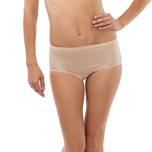 Schöller Damen Taillenslip 5er Pack - 51084-47-015 - Größe 44 - Farbe Braun von SCHÖLLER